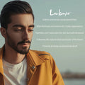 LOCKMIO Natural Moisture Mustaches Cream Beard Balm for Repair Skin Promote Hairs Growth Thickener for Grooming and Caring Beard